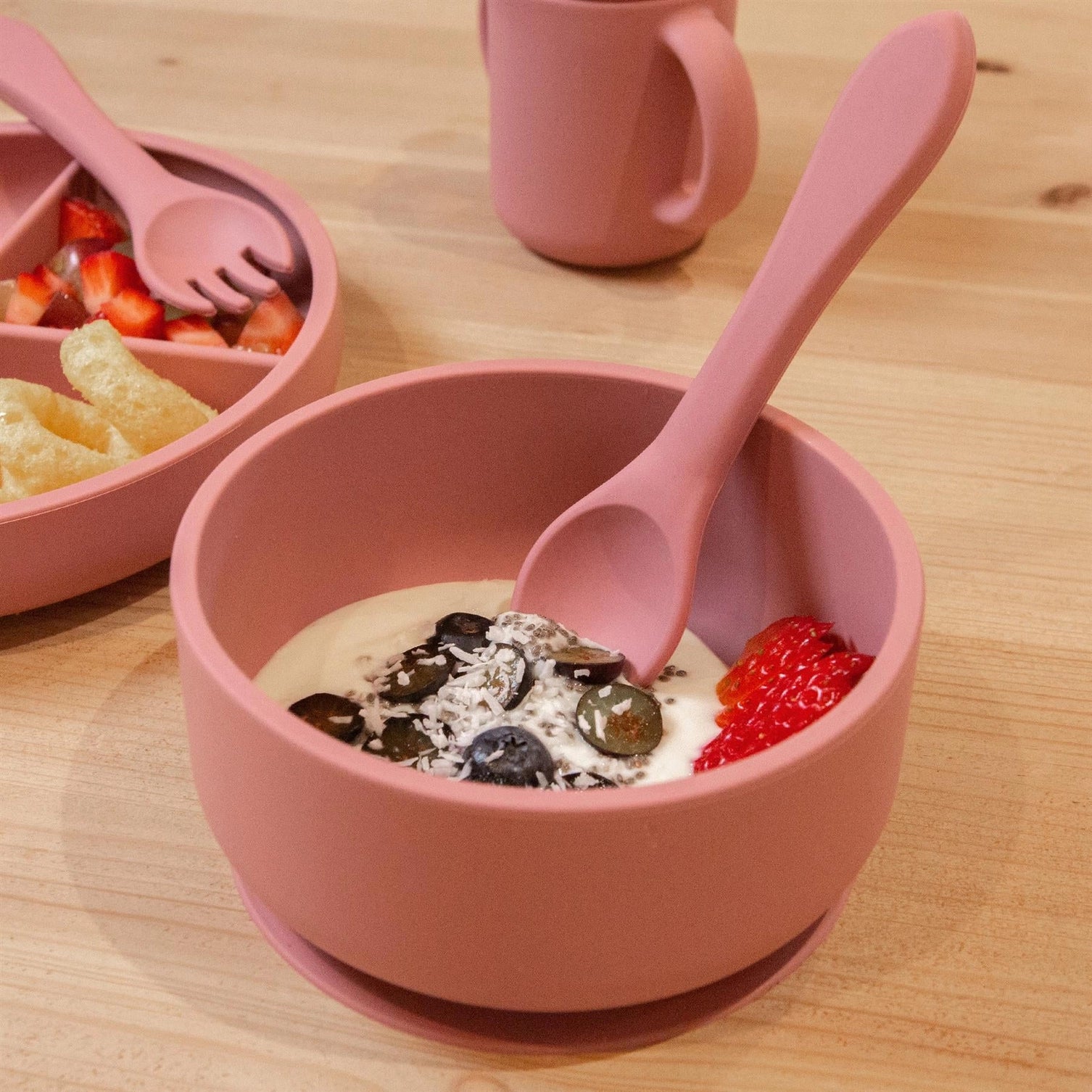Baby Silicone Suction Bowl