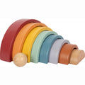 Rainbow Wooden Building Blocks