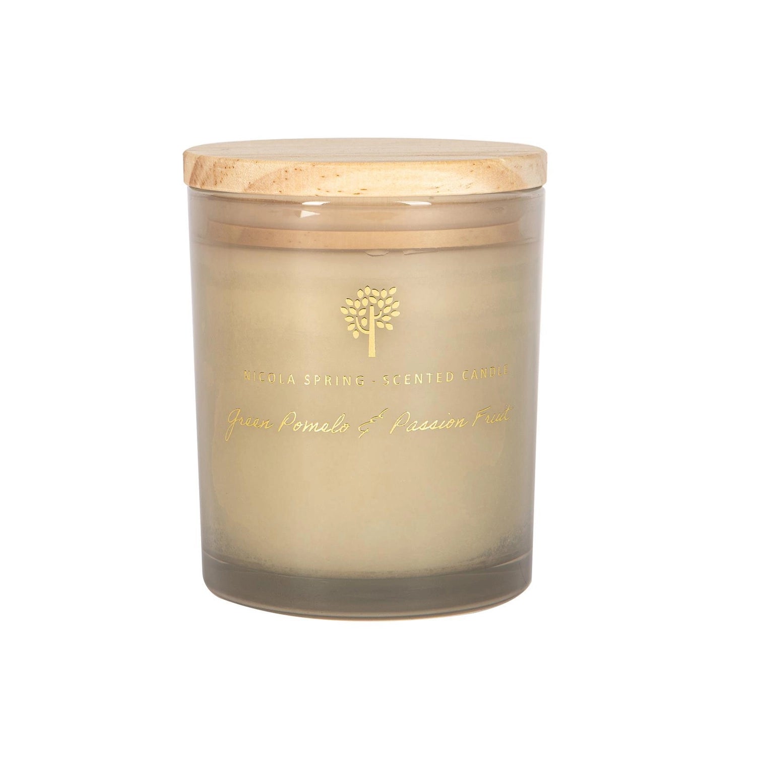Green Pomelo & Passion Fruit Wax Candle Nicola Spring