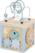 Activity Cube | Blue Wooden