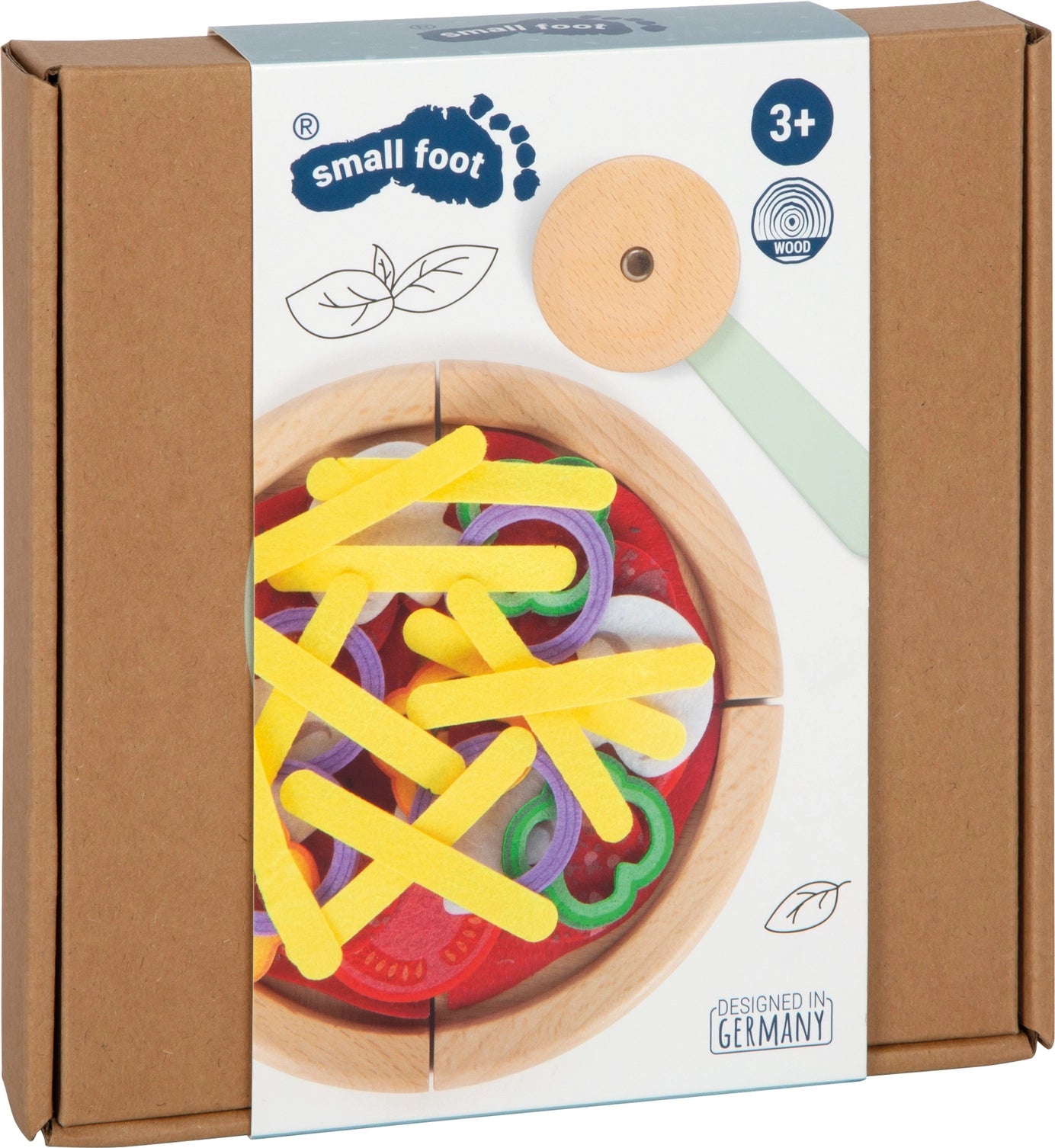Pizza Set | With Toppings & Slice Cutter