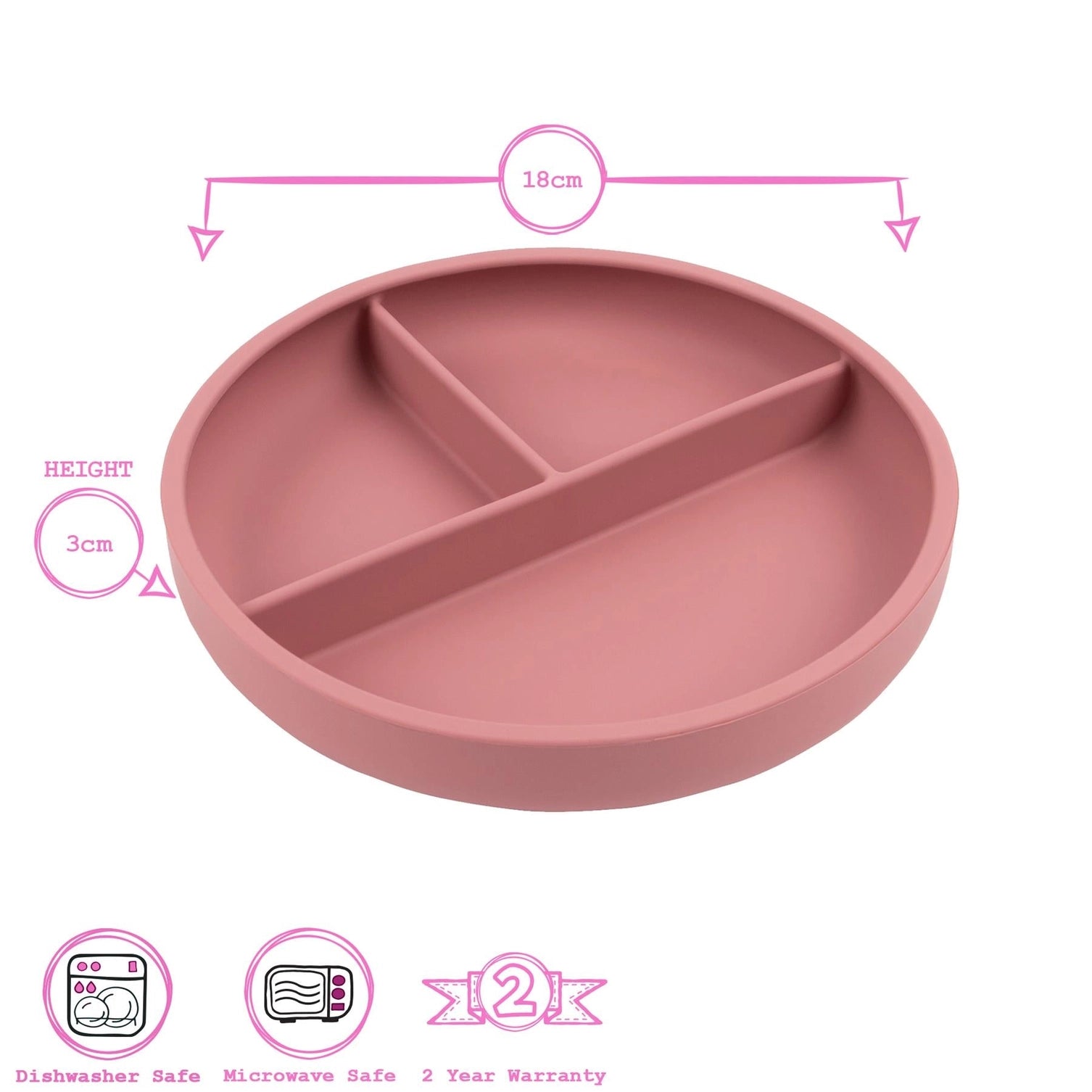 Baby Divided Suction Plate