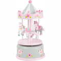 Horse Carousel Music Box | Pink