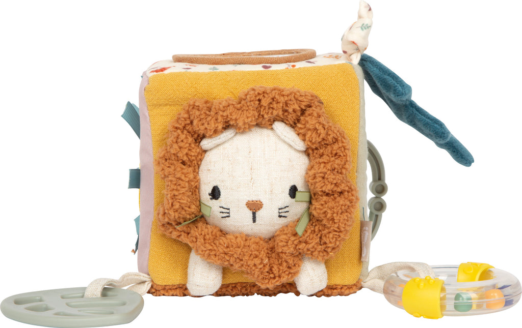 Little Lion Fabric Baby Toy Cube