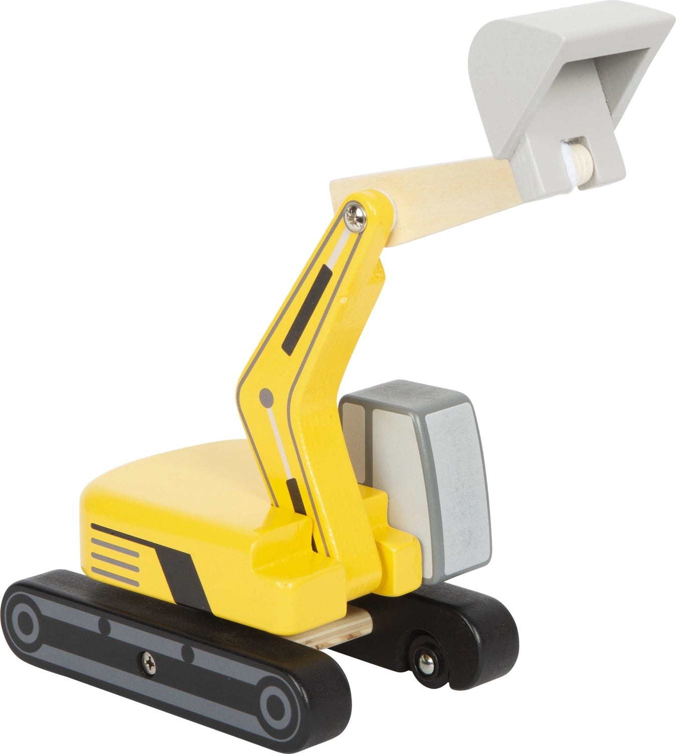 Wooden Shovel Excavator Toy