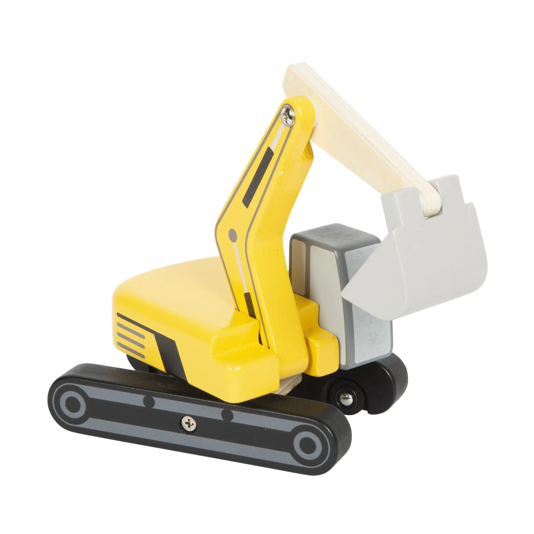 Wooden Shovel Excavator Toy